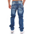 Wholesale Custom Men's Denim Pants Straight Leg