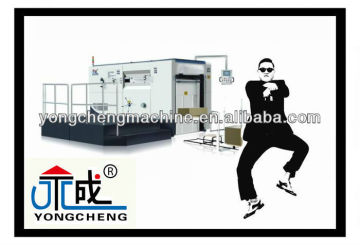 Semi automatic platen die-cutting package machine