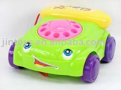 Plastic Toy, Drag Phone Car