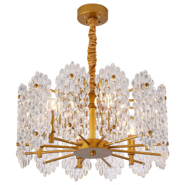 LEDER Crystal Ceiling Contemporary Chandeliers