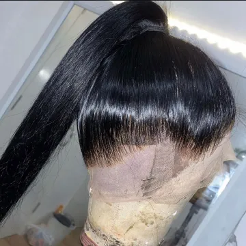 Cheap Hd Full 360 Lace Frontal Human Hair Wig For Black Women Transparent Lace Front Wig Natural Brazilian Human Hair Wig Vendor
