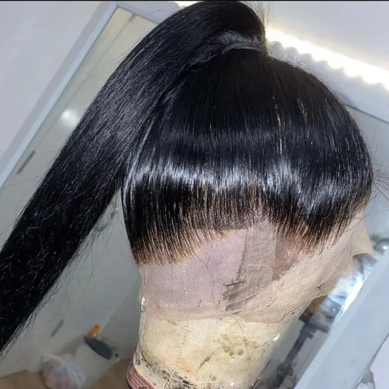 Cheap Hd Full 360 Lace Frontal Human Hair Wig For Black Women Transparent Lace Front Wig Natural Brazilian Human Hair Wig Vendor