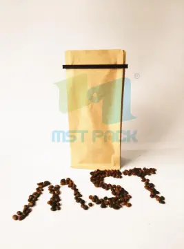 Coffee Gusset Bags with Tin Tie