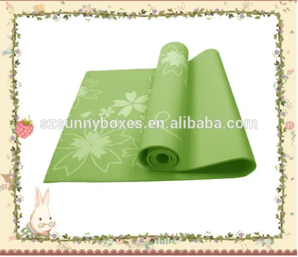 customized pvc yoga mat fitness and body budybuilding yoga mat
