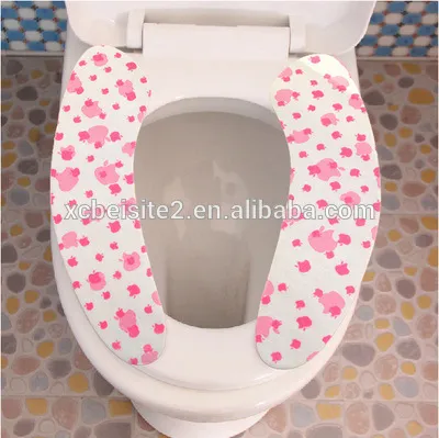 Q017 wholesale best easy stick toilet seat cushion
