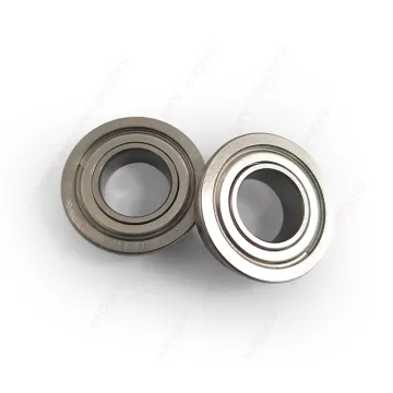 F6300ZZ Chrome Steel Deep Groove Ball Bearing 10x35x11mm HXHV Flange
