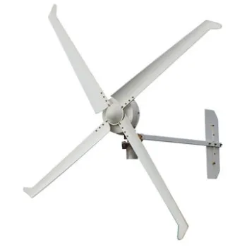 Wind driven generator, free from heat waste ensuring insulating reliability of the coils (C-1500)