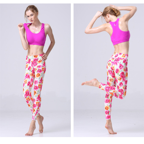 High Waist Sports Compression Leggings Women Gym Tights