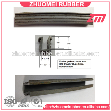 building rubber profile, aluminum gasket seal