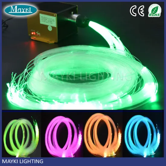 LED optical fiber with fiber optic illuminator pmma fiberoptic light