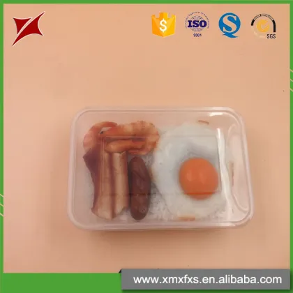 Disposable Rectangle Take Away Food container Bean Sprouts Container