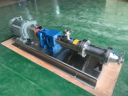 Open Inlet Stainless Steel Mono Screw Pump