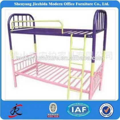 kids bunk bed, kids double deck bed iron bed