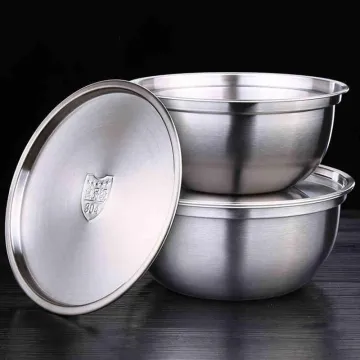 Domestic Soup Basin with Round Cover