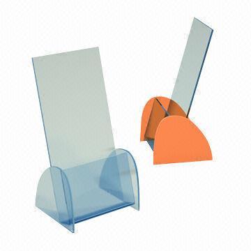 Acrylic Sign Holder, POS Stand, for Easy Displaying and Advertising, Small Order Accepted