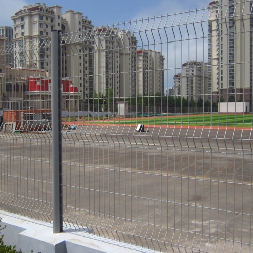 Zinc-steel 3D Bending Fence for park green space