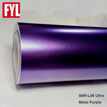 Ultra Metal Metal Violet Purple Car Vinil Wrap Film