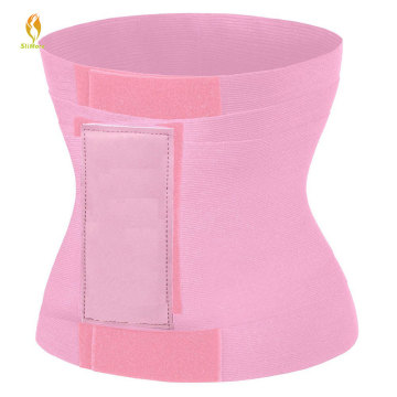 Body Shaper Shapewear: Pink Latex Cincher Waist Trainer