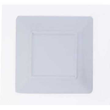 square plastic flat plate break resistant