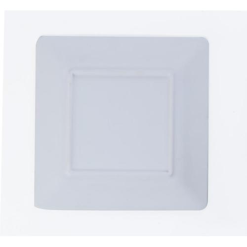 square plastic flat plate break resistant