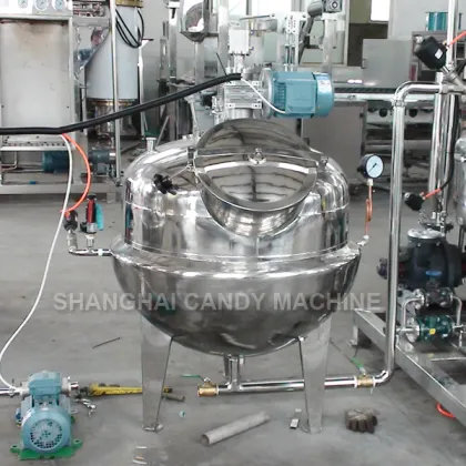 High efficiency caramel toffee candy machine 4 row