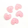 San Valentino Colore rosa Cuore Fondo piatto Cabochons in resina Scrapbooking Gioielli fai da te Accessori per la decorazione artigianale