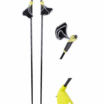 Alum/Carbon Fiber Ski Poles - Lightweight and Durable Skiing Equipment
