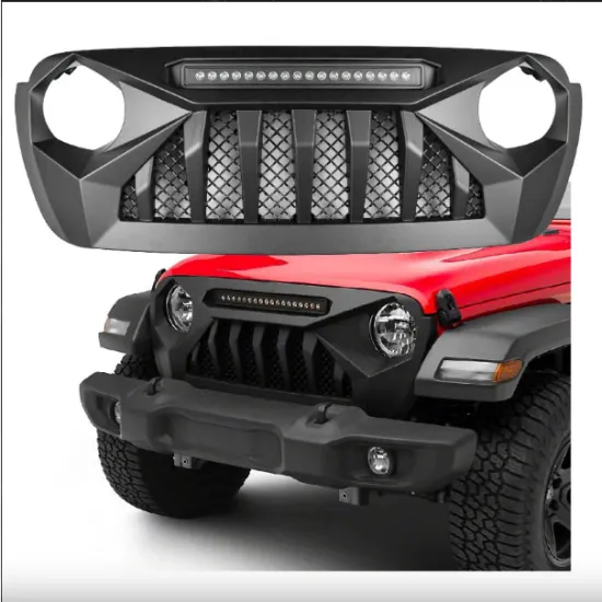 ABS Plastic AMG Style LED Grill for Jeep Wrangler JL/JLU