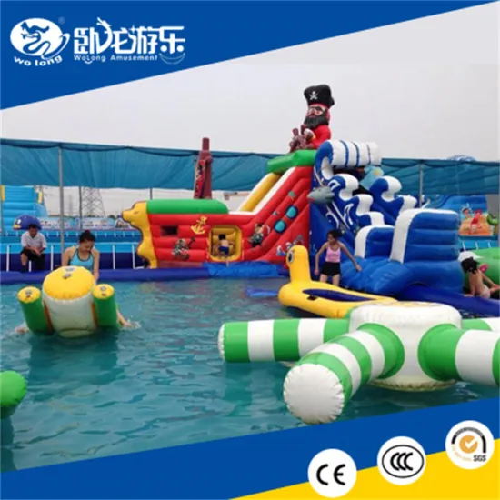 Extreme sports big inflatable water slide kidz pool inflatable water twister game