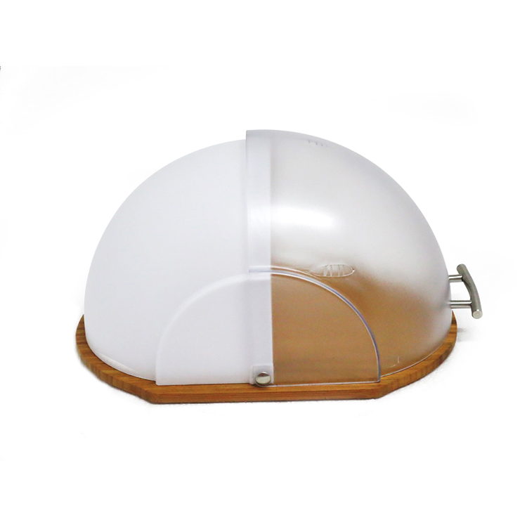 white coating bread box