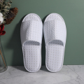 Pantuflas Desechables White Waffle Eva Sole Hotel Slipper