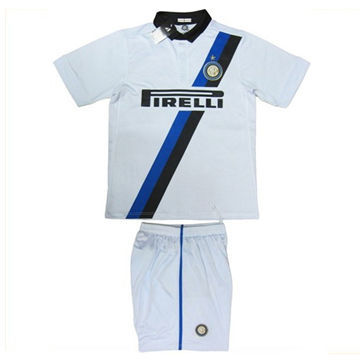 Football/Boys' Sports Uniform with Contrast Colour Stripe Details