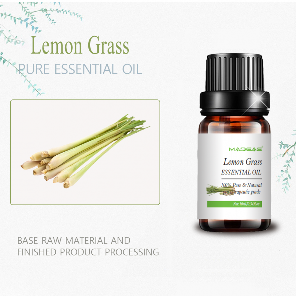 Lemongrass Essential Oil Water Soluble For Skincare