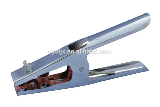 LFT car auto carbon steel Insulated alligator battery clamps with chrome plated and 1mm thickness