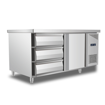 Commercial Stainless Steel Drawer Refrigerator and Freezer for Restaurants