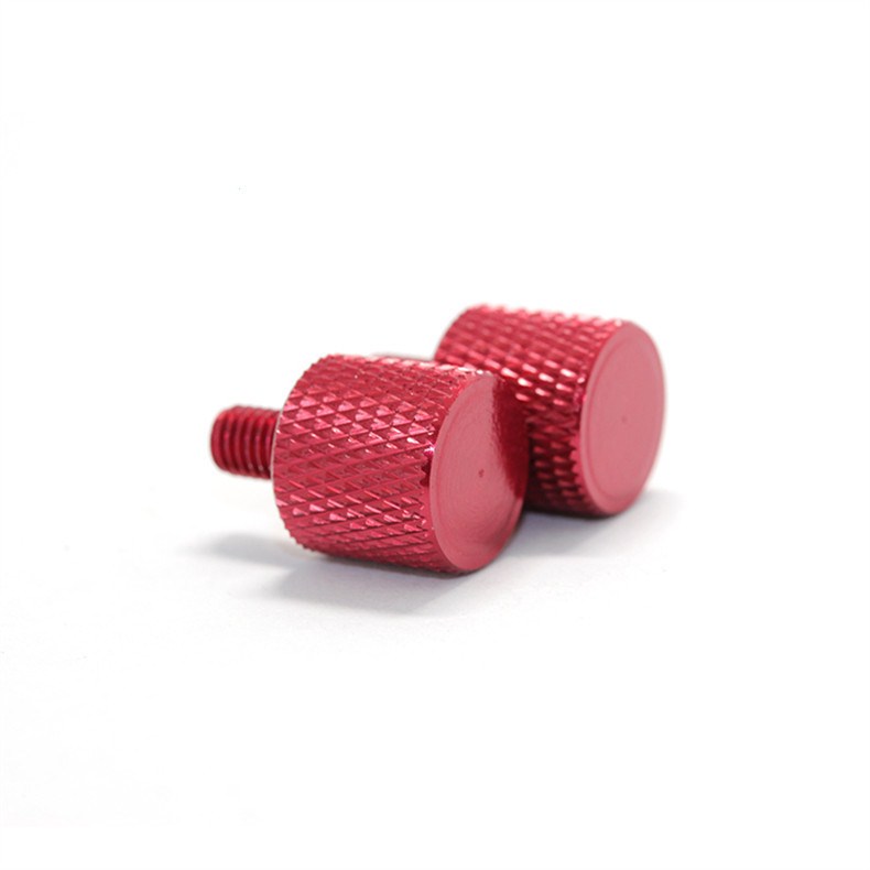 Knurled Anodized Aluminum Thumb Screw Nut