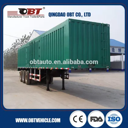 2016 NEW Strong box/van type cargo semi trailer utility trailer