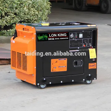 Hotsale 5KW silent Diesel Generator, Sound-proof diesel Generator manufacturer