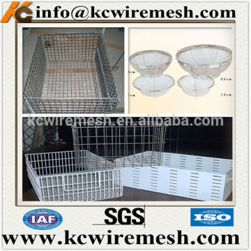 Supermarket wire basket