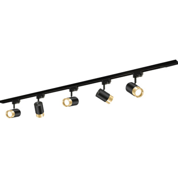 Conception moderne gu10 cob focus mobile têtes carré magnétique linéaire du système d'éclairage de maison linéaire 48V lumière de piste LED linéaire