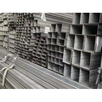 Tubo quadrado de aço inoxidável