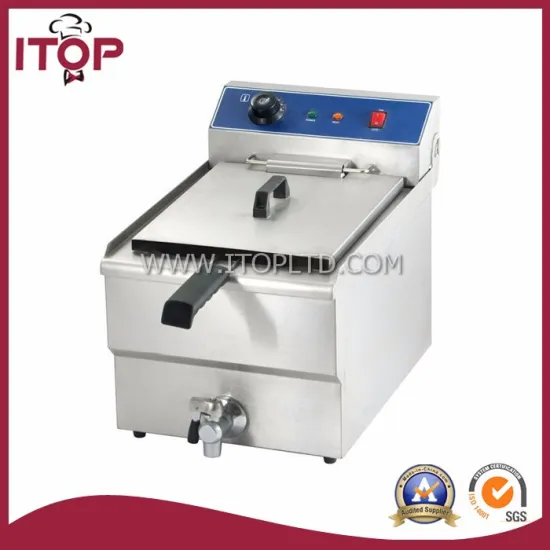 many high quality picture 15L electric fryer with valve