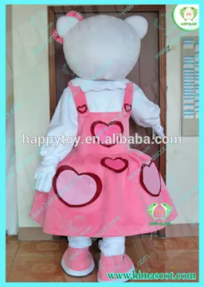 Hot sale Kitty mascot costume/cartoon mascot costumes