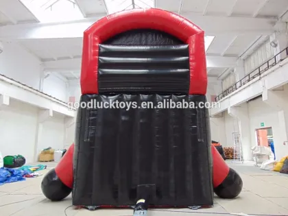 Big inflatable VERTICAL DROP rush SLIDE