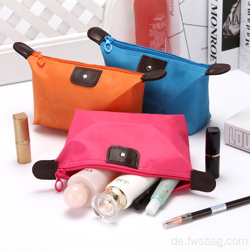 2022 Großhandel Custom Fashion Neue Kosmetiktaschen Hochqualität Frauen süße Make -up -Reisetoilettenkosmetiktasche für Mädchen