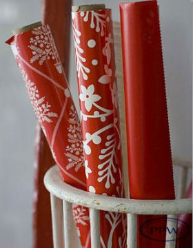 Printable Red Wrapping Paper Wholesale