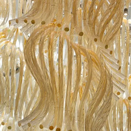 INSHINE Decorative Pipe Gold Aesthetically Pendant Light