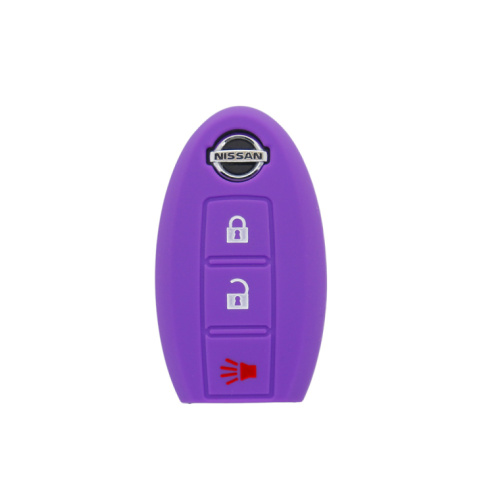 wholesale silicone fob car key case for Nissan