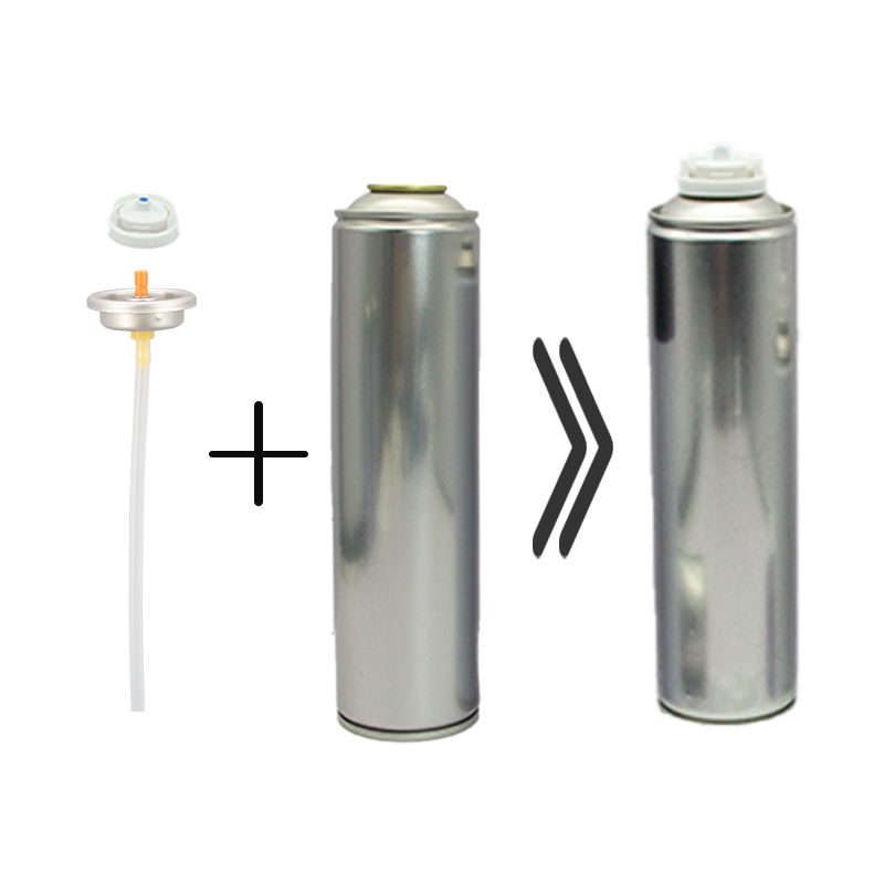 Custom Printing 57mm Empty Aerosol Can metal spray tin cans for Air Freshener spray filling