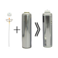 Custom Printing 57mm Empty Aerosol Can metal spray tin cans for Air Freshener spray filling